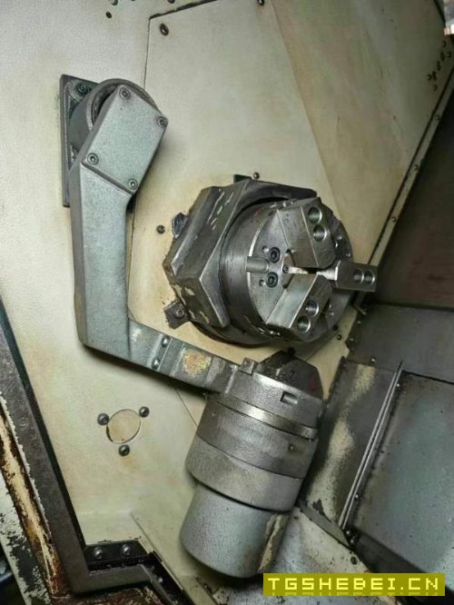 日本原装马扎克双主轴车铣复合QTN100MS，6寸主轴带对.