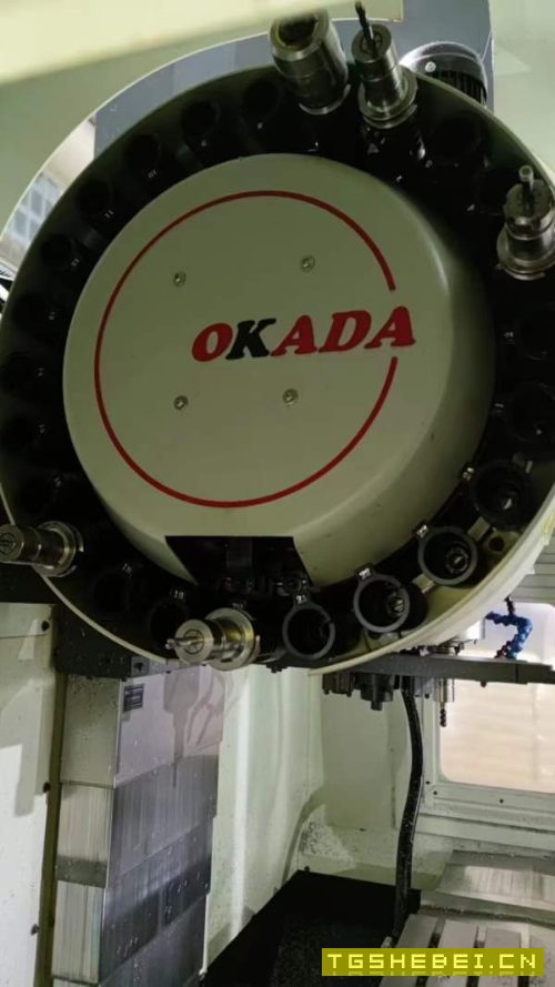 便宜处理工厂在位2022年的宝昌850l加工中心，两线一硬.