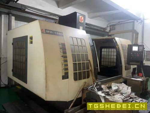 售上海斌盛1580立式数控铣床，三硬轨，可试机试活