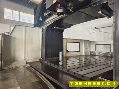 闲置少用重型龙门国盛3027数控龙门铣发那科MF系统两线.