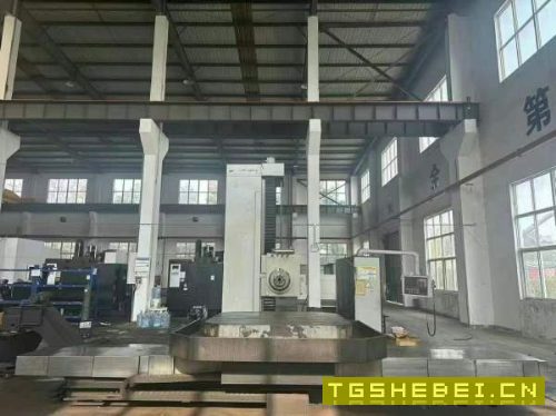 刚买中捷6513数控刨镗X轴行程:4000Y轴行程:2000Z轴行.