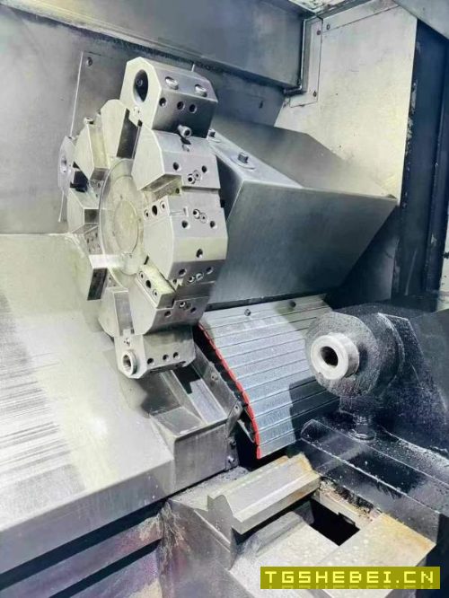 同款4台,20年江苏优尼克52刀塔机,回转500加工长度45.