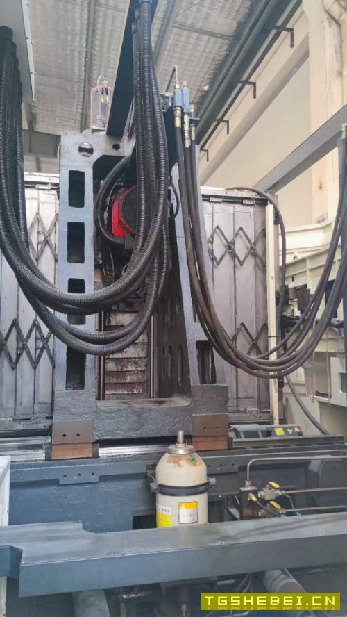 普什宁江630双工位卧加、新机160多万、发那科MF系统，.