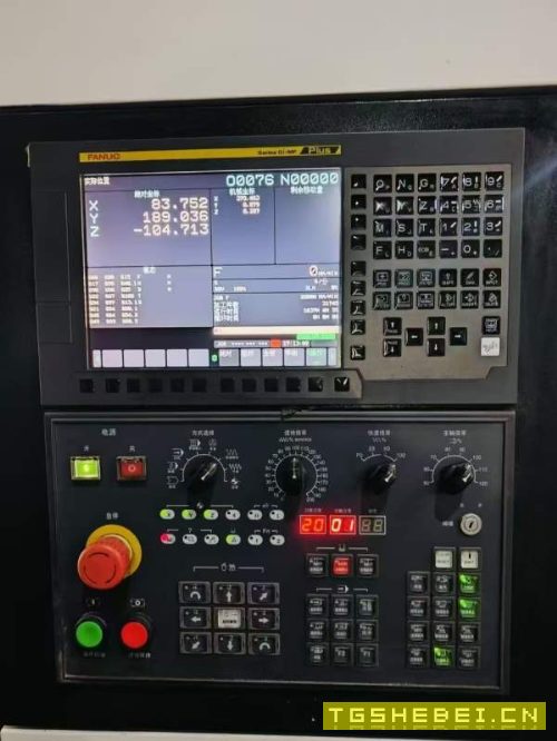 创胜特尔850L加工中心2022年出厂重型机发那科OI-MF