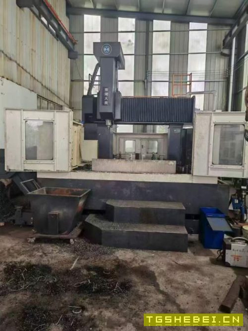 工厂在位出售台湾大畏2520数控龙门铣工作台,过龙门20.