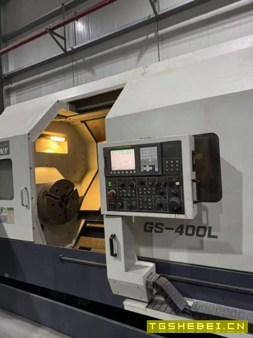 台湾程泰GS400L,21寸卡盘,回转直径800,加工长度180.