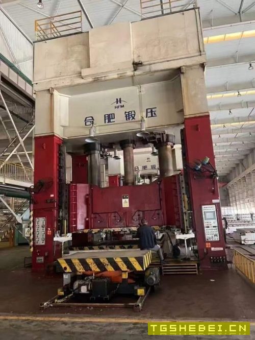 合锻产框架液压机,RZU00,带多点顶出,双工作台,侧.