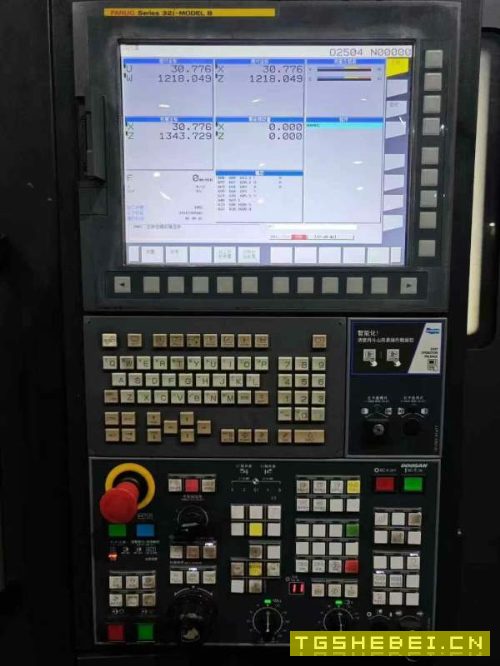 盐城工厂刚刚拿下韩国原装斗山PUMA800L数控车床,主轴.