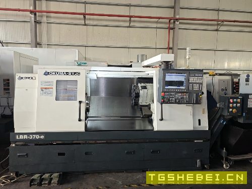 2019年准新北一大隈LBR-370数控车床,X轴行程260mm