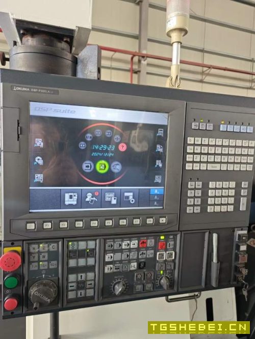 2019年准新北一大隈LBR-370数控车床,X轴行程260mm