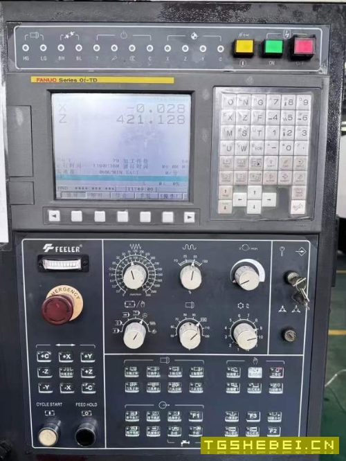 友佳FTC450数控斜身车