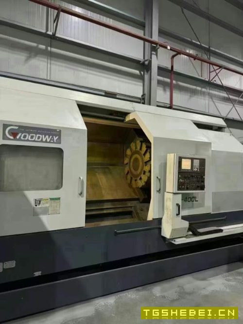 台湾程泰GS400L数控铣床,21寸卡盘,回转直径800,加.