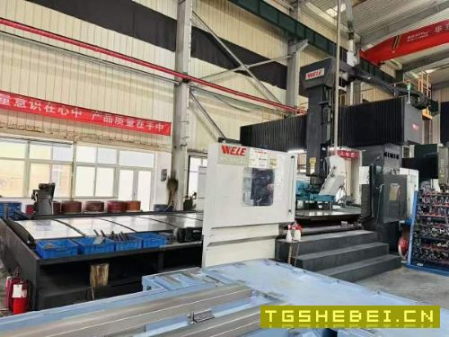 刚刚订货一台3.6x6米台湾崴立龙门加工中心,2021年出.