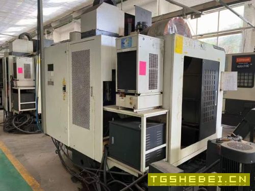 杭州友佳NBP800A立式加工中心,同款2台三轴硬轨机,刀.