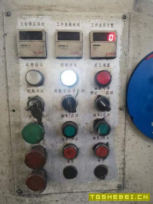 洛阳仓库新春大酬宾160T龙门式校直液压机，完好少用。