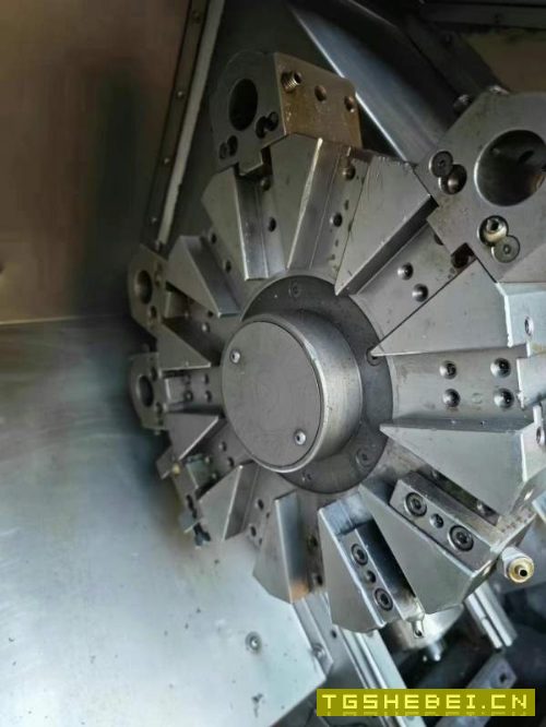 同款多台,程泰GLS200数控车床,8寸液压卡盘,带尾座.
