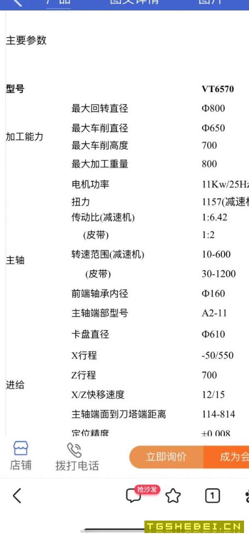 刚刚买下一台沈阳巨浪VT6570数控立车一台、发那科TD系.