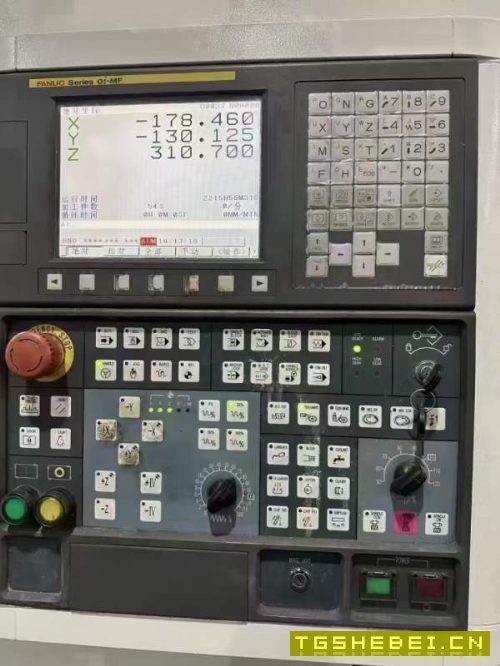 几万块钱的沈阳VMC850E加工中心.发那科MF系统,三轴日.