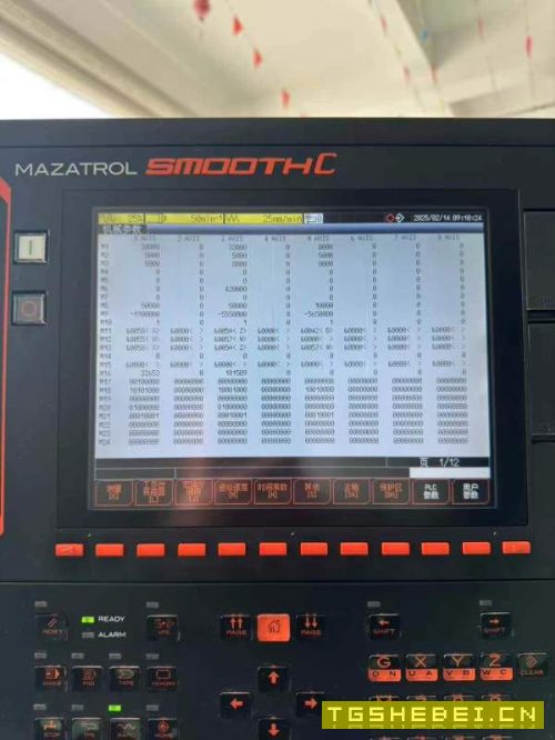 大美浙江刚刚拿下99新马扎克QT200L数控车床回转直径66.