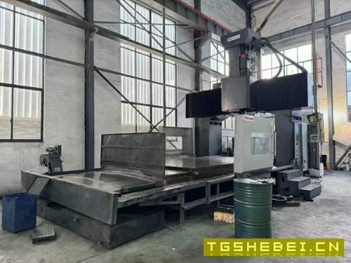 苏州德扬5032数控龙门铣床！2018年，发那科MF系统一包.