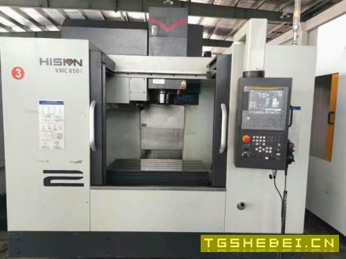 2020年海天850加工中心发那科MF普拉斯系统,BT40主轴.