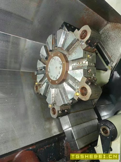 2017年出厂,泷泽NEX-108数控车床,发那科系统,加工.