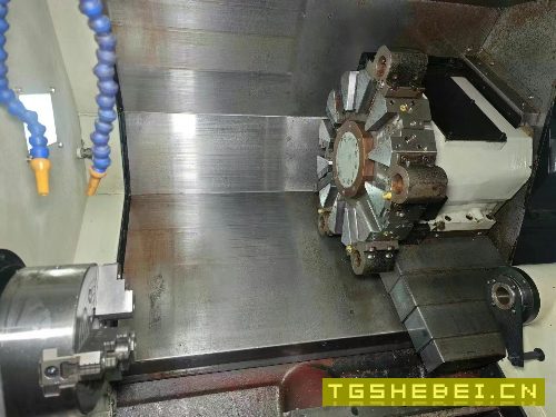 2017年出厂,泷泽NEX-108数控车床,发那科系统,加工.