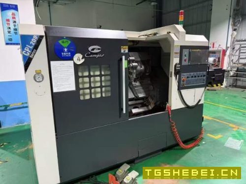 西安军工厂拿下一批设备台湾凯博GPL-208斜轨车床8寸卡.
