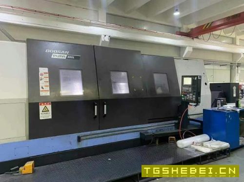 刚刚买下一台9成新韩国原装进口斗山PUMA600L数控车床.