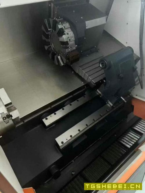 全新普特鲁235数控斜轨车床,台湾加贺8寸液压卡盘,台.