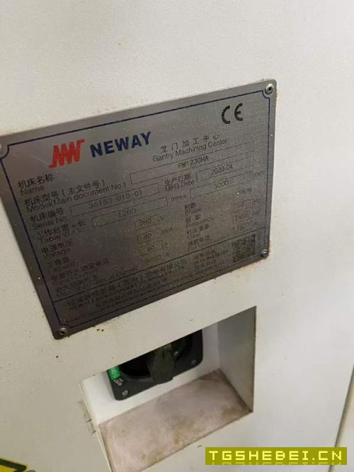 刚刚买下纽威PM1230数控龙门铣床,三轴行程X/Y/Z,320.
