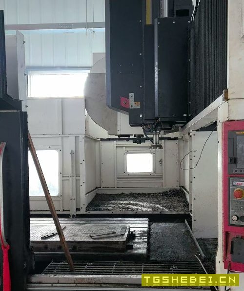 精品乔峰2218龙门加工中心,三滚柱导轨,发那科MF-Plu.