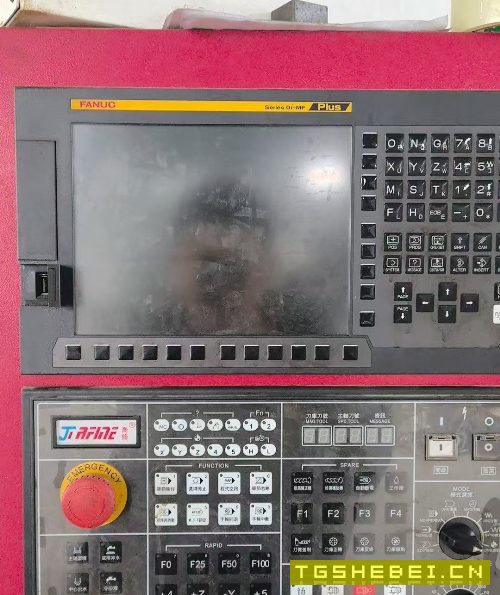 精品乔峰2218龙门加工中心，三滚柱导轨，发那科MF-Plu.