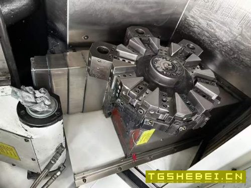 9.5新程泰GLS200数控车床,线轨机。加配10寸卡盘,对.