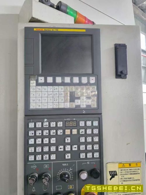 沈阳8080数控立车,带齿轮箱,主轴电机45KW