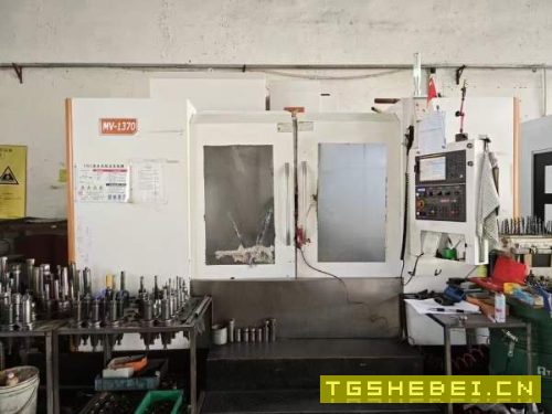 工厂在位!正权1370数控铣床,2020年出厂,50主轴皮带.