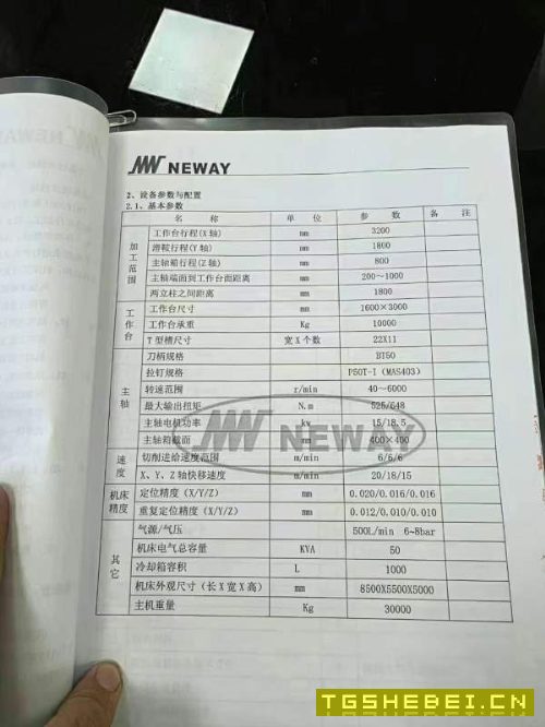 纽威PM1630HA顶配龙门加工中心，3218龙门加工中心，配.