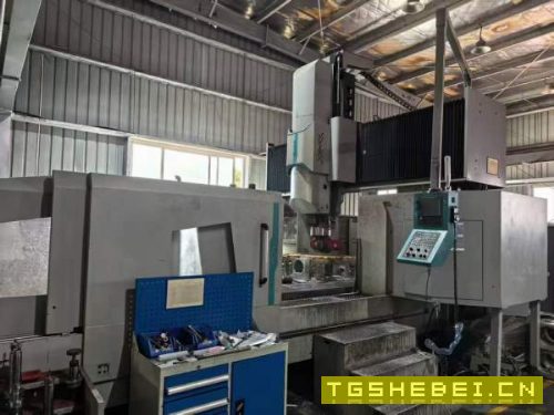 台湾省原装泷锋光机SK-4025龙门加工中心,两线一硬导.