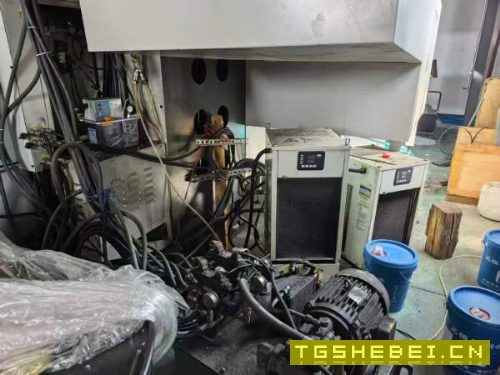 台湾省原装泷锋光机SK-4025龙门加工中心，两线一硬导.