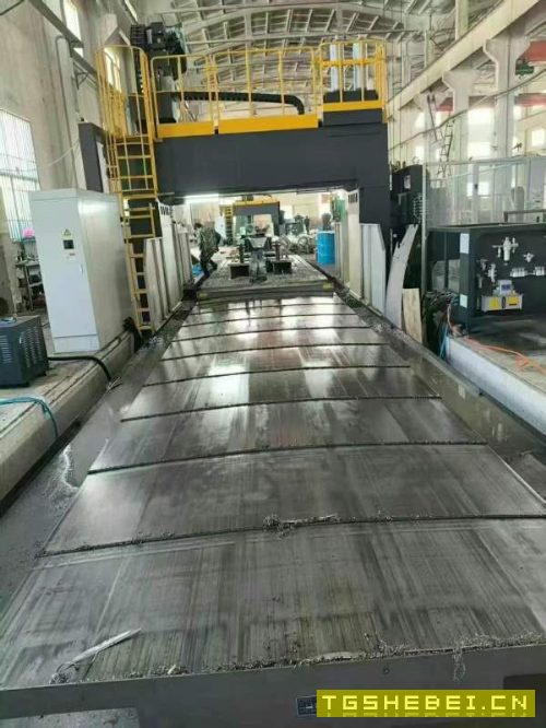 刚刚买下宁波海天3280数控龙门,工作台2500/8000mm,.
