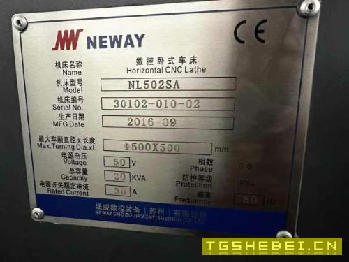 纽威502SA同款两台，硬轨机10寸卡盘，加工长度500！