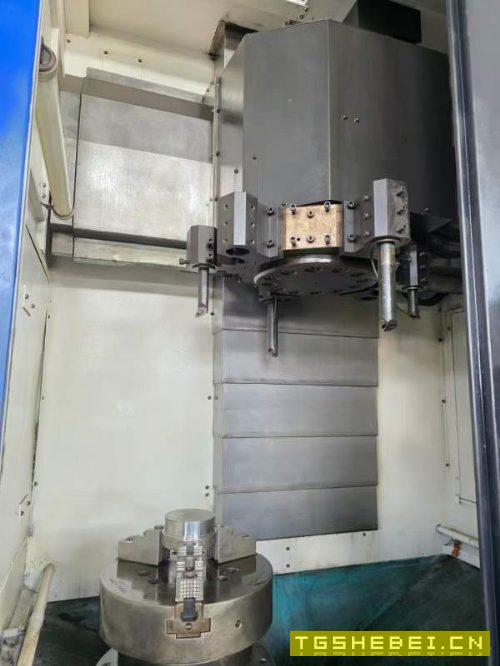 韩国原装威亚800数控立车,配18寸三千里液压卡盘A2-11.