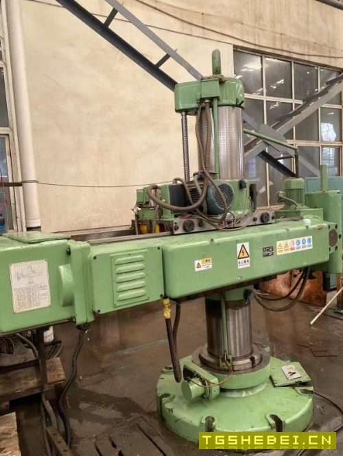 同款两台正宗沈阳中捷3140A万向摇臂钻，钻孔直径40mm.