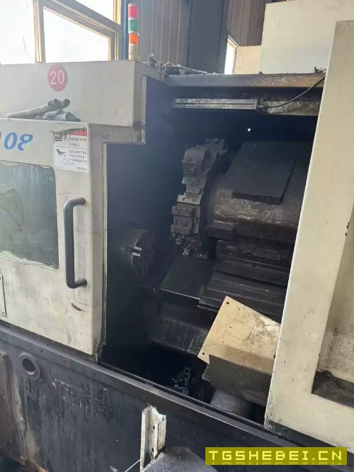 龙泽106斜导轨数控车,发那科系统,可以试机。