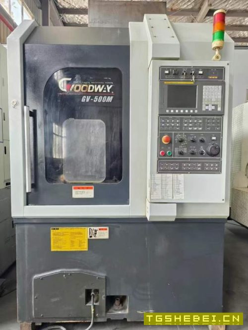 台湾原装程泰GV-500M数控立车,带铣功能,发那科TF系.