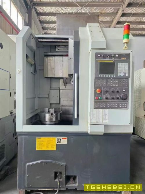 台湾原装程泰GV-500M数控立车,带铣功能,发那科TF系.