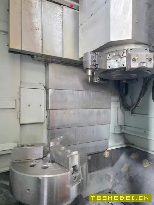 台湾原装程泰GV-500M数控立车,带铣功能,发那科TF系.
