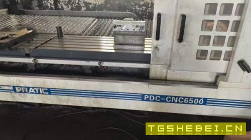 在位出售普拉迪6500型材机,发那科mfplus系统,铸件床.
