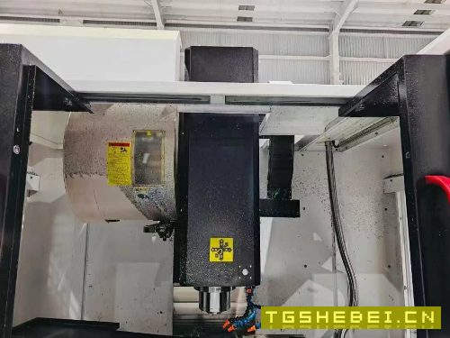 新到五台2025年安装少用855加工中心,三菱M80系统,BT.