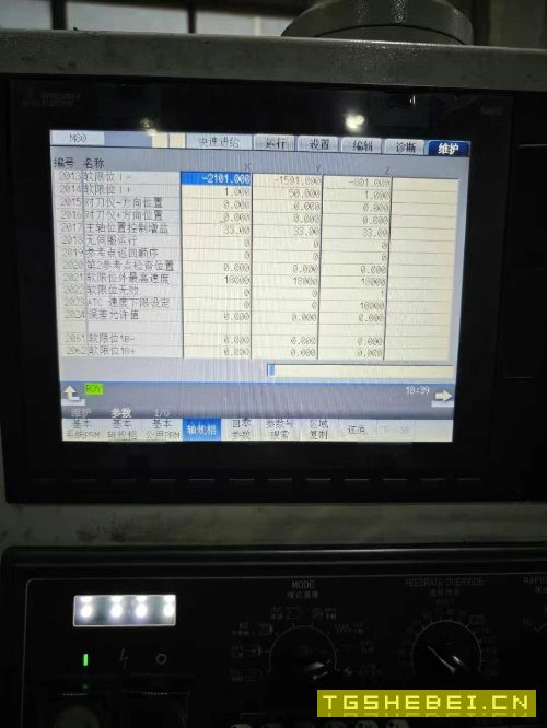 刚刚拿下一台9成新台功2015数控龙门加工中心、2024年.